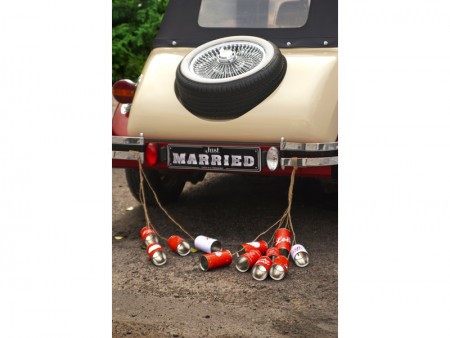 5 Boîtes de mariage - rétro