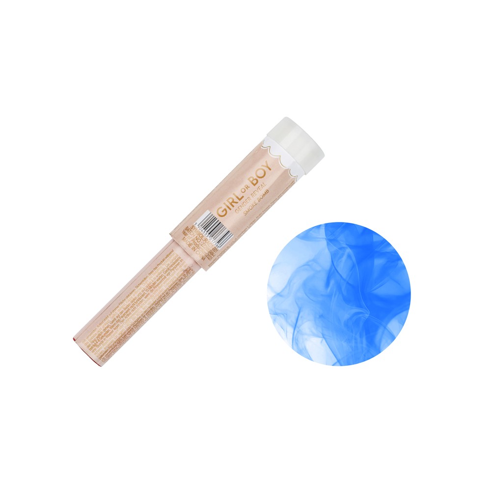 5 Bombes fumigène ''It's a Boy'' - bleu