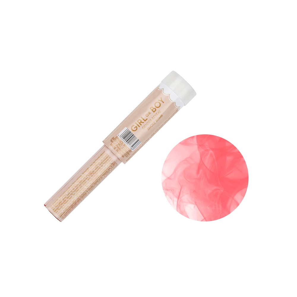 5 Bombes fumigène ''It's a Girl - rose