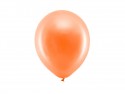 100 Ballons Rainbow 23 cm - métallisés - orange