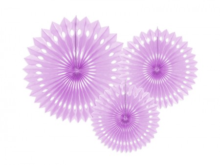 3 Rosettes décoratives -...