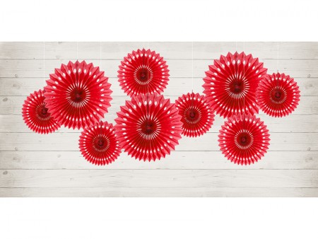 3 Rosettes décoratives -...