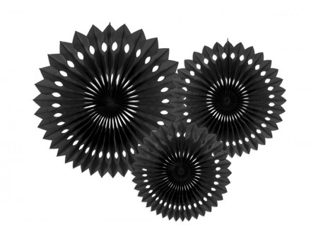 3 Rosettes décoratives -...