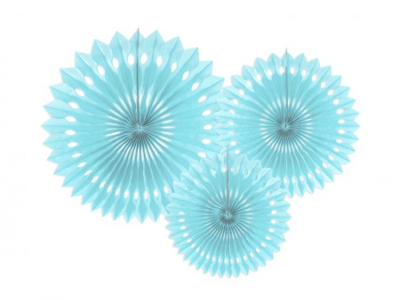 3 Rosettes décoratives -...