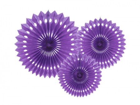 3 Rosettes décoratives -...