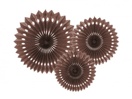 3 Rosettes décoratives -...