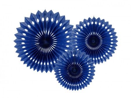 3 Rosettes décoratives -...