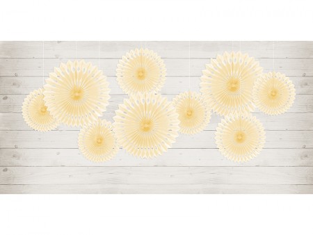 3 Rosettes décoratives -...