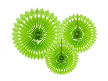 3 Rosettes décoratives -...