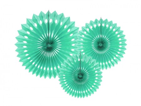3 Rosettes décoratives -...