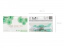 3 Rosettes décoratives - menthe - 20 -30cm