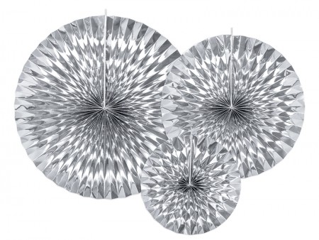 3 Rosettes décoratives -...
