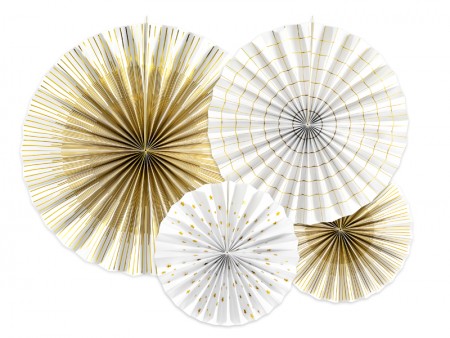 4 Rosettes décoratives -...