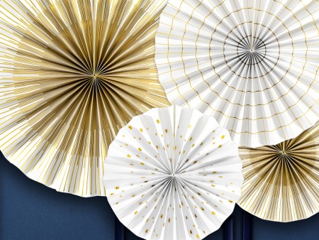4 Rosettes décoratives -...