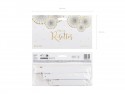 3 Rosettes décoratives - blanches