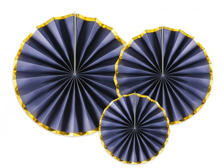 3 Rosettes décoratives -...