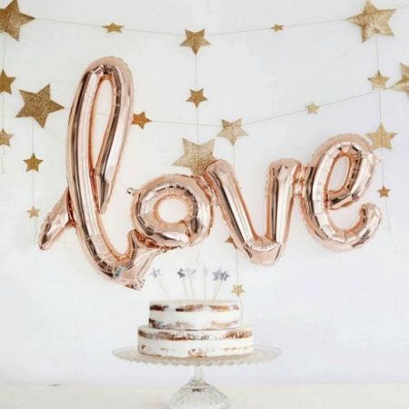 Ballons 40 cm LOVE - 4 pièces