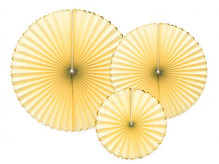 3 Rosettes décoratives...