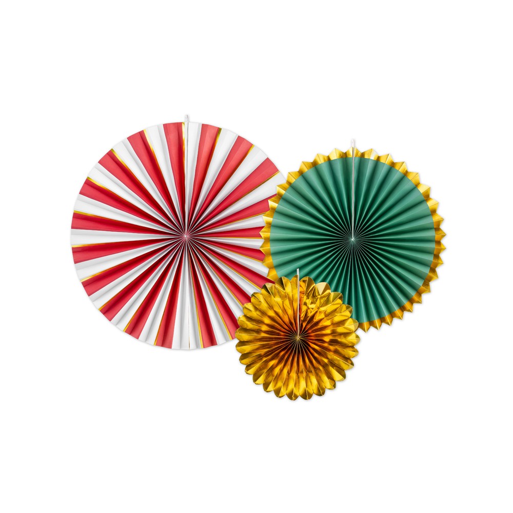 3 Rosettes décoratives