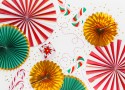 3 Rosettes décoratives