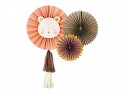 3 Rosettes décoratives Lion