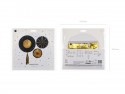 3 Rosettes décoratives horloge -