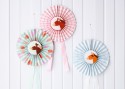 3 Rosettes décoratives - - cheval