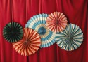 5 Rosettes décoratives Cirque