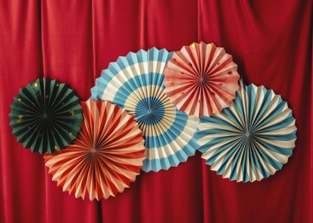 5 Rosettes décoratives Cirque