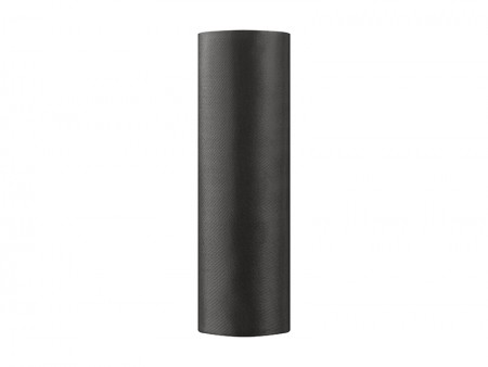 Rubans tissu lisse - noir -...