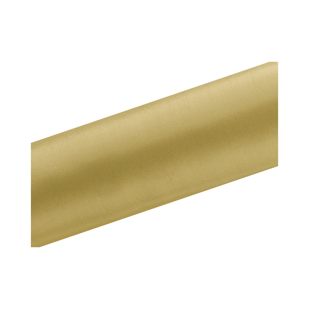 Rubans tissu lisse - or - 0 -16 x 9m