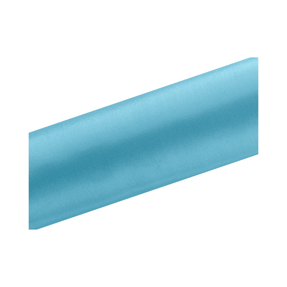 Rubans tissu lisse - turquois - 0 -16 x 9m