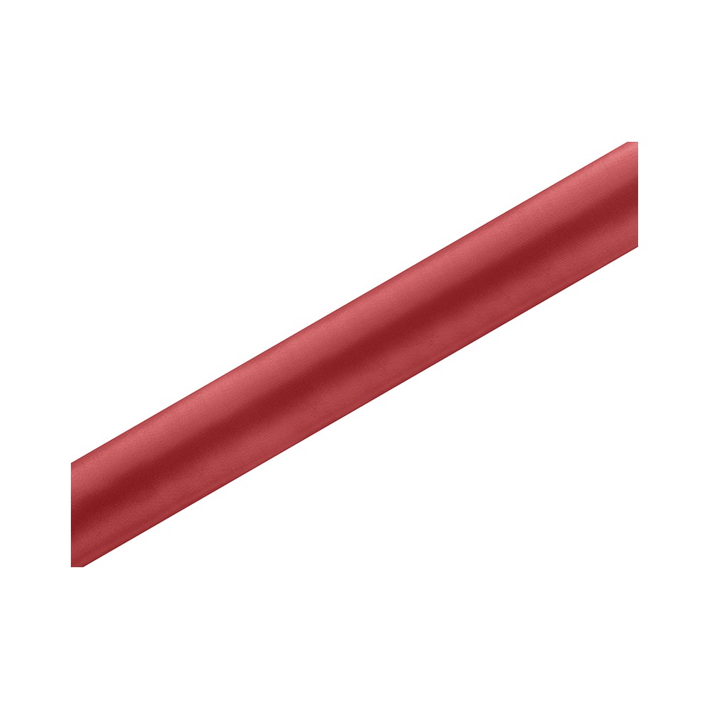 Rubans tissu lisse - rouge - 0 -36 x 9m