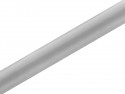 Rubans tissu lisse - argent - 0 -36 x 9m