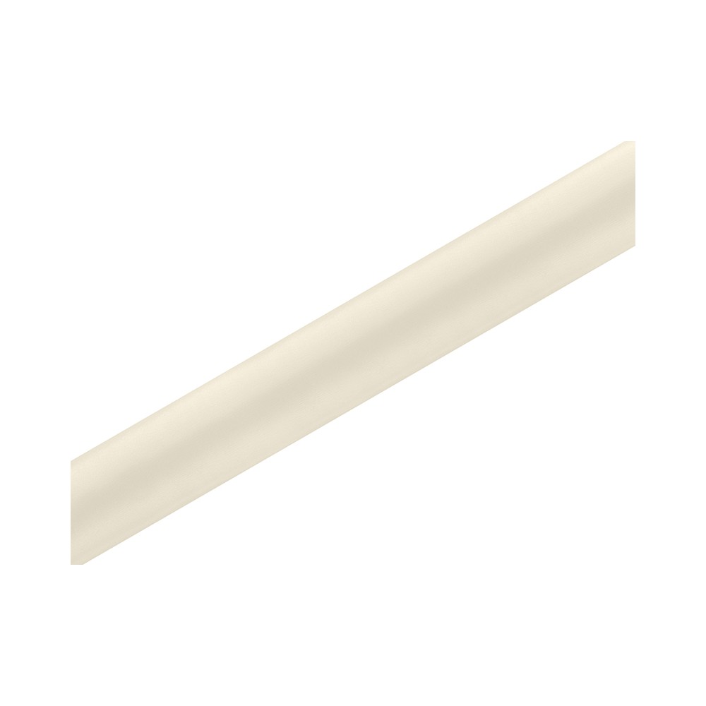 Rubans tissu lisse - crème - 0 -36 x 9m