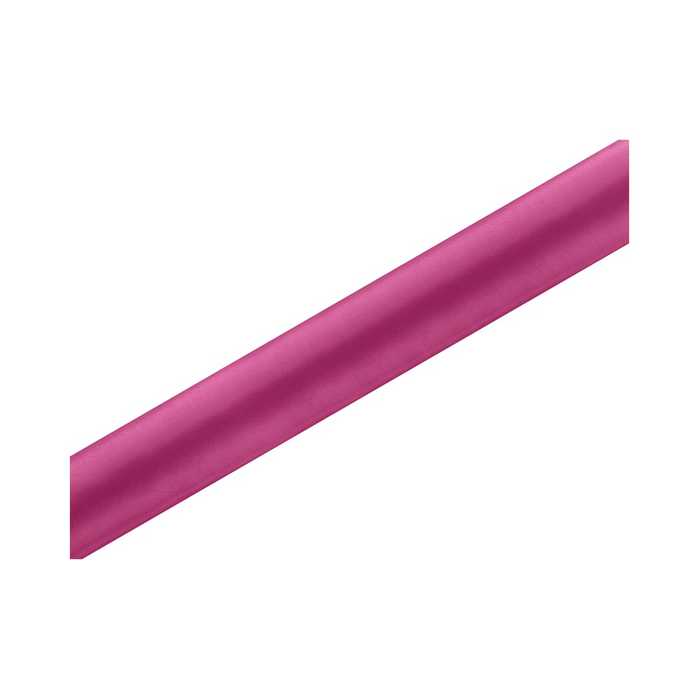 Rubans tissu lisse - fuchsia - 0 -36 x 9m