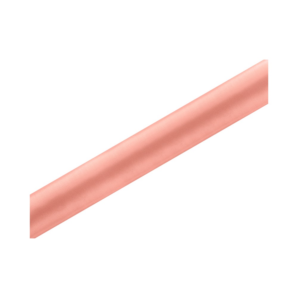 Rubans tissu lisse - corail - 0 -36 x 9m