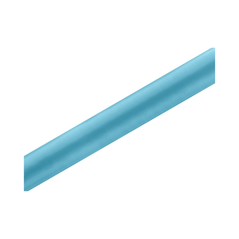 Rubans tissu lisse - turquois - 0 -36 x 9m