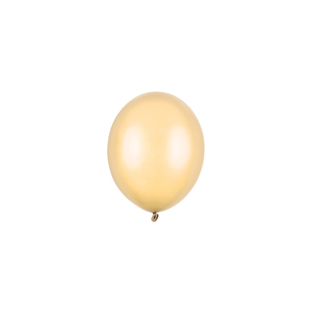 100 Ballons Strong 23 cm - Orange vif métallique