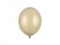 100 ballons en latex – Or froid – Finition métallisée – 23 cm