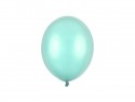 100 Ballons Strong 23 cm - Vert menthe métallique