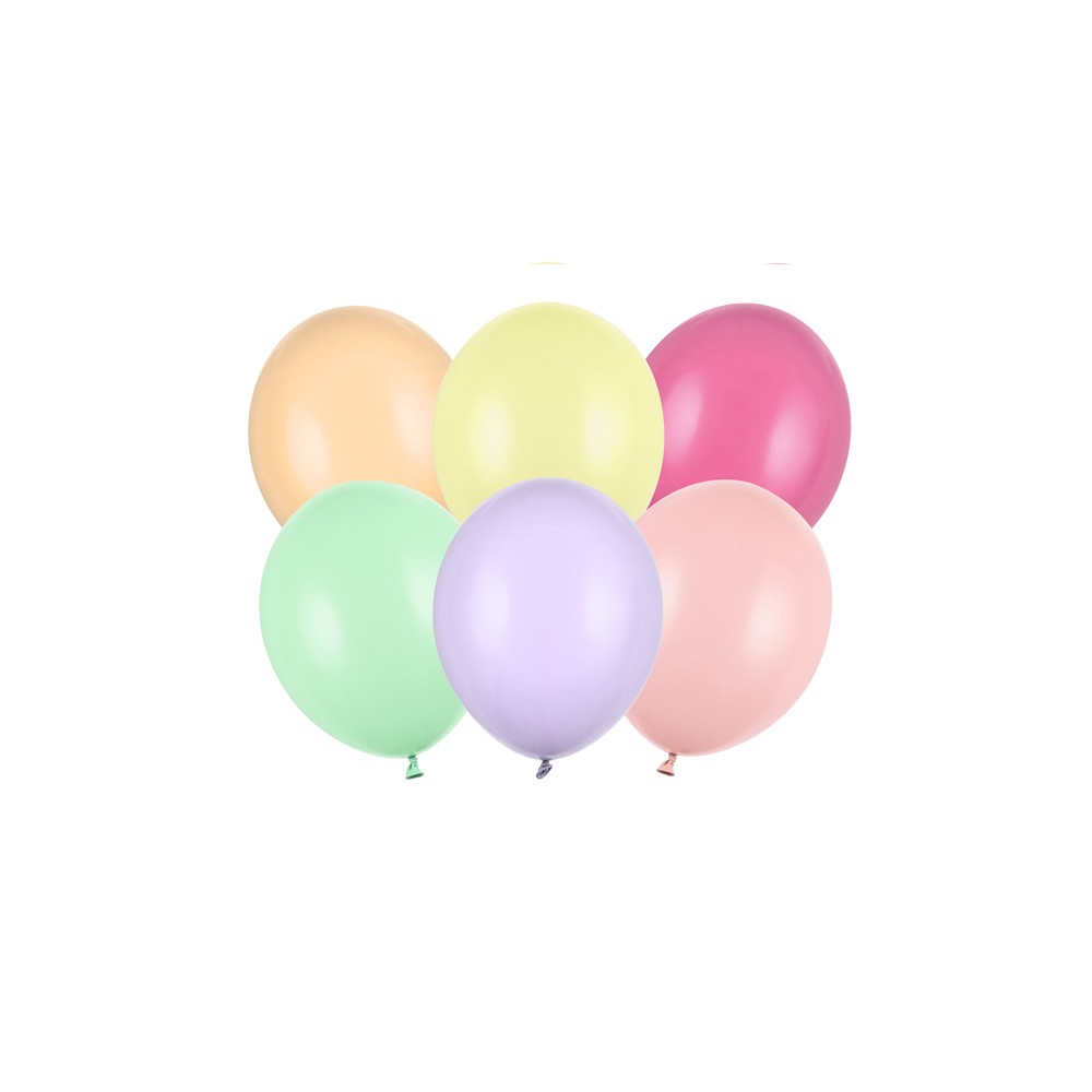 100 Ballon Strong 23 cm pastel