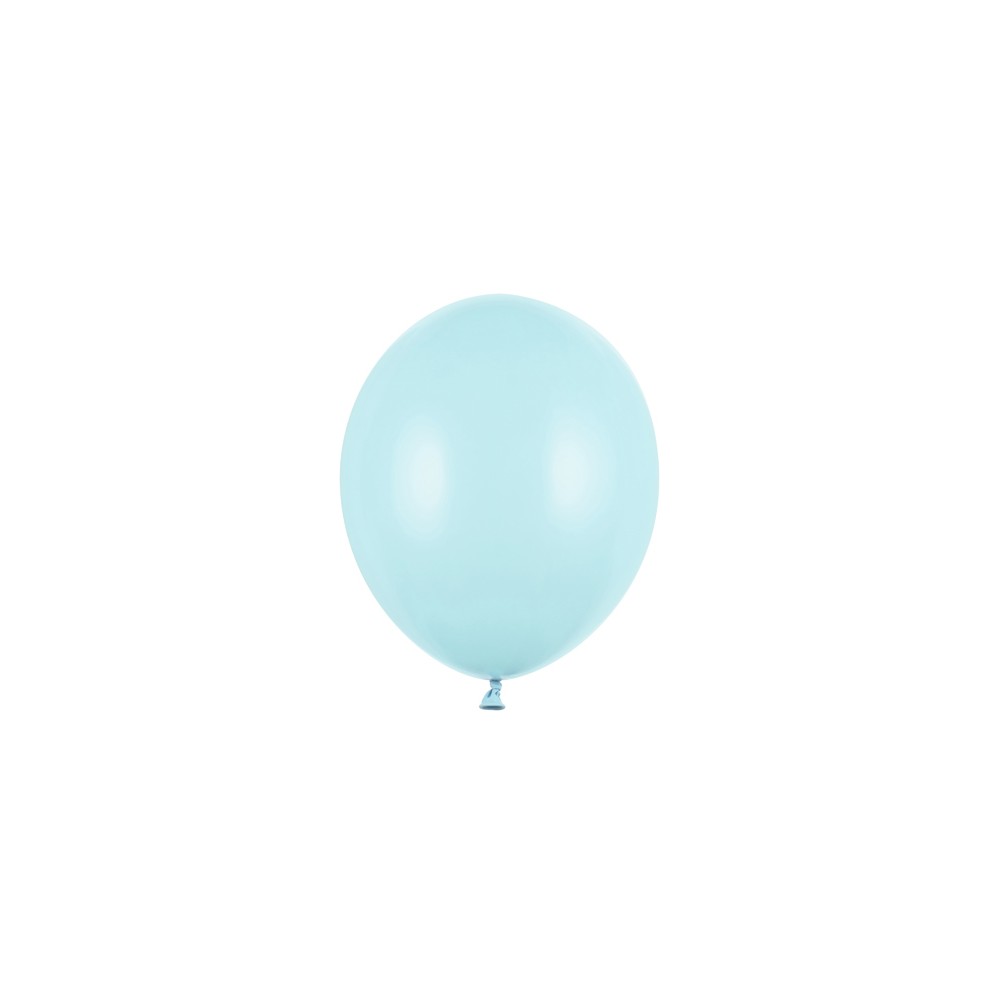 100 Ballon Strong 23 cm - bleu clair pastel