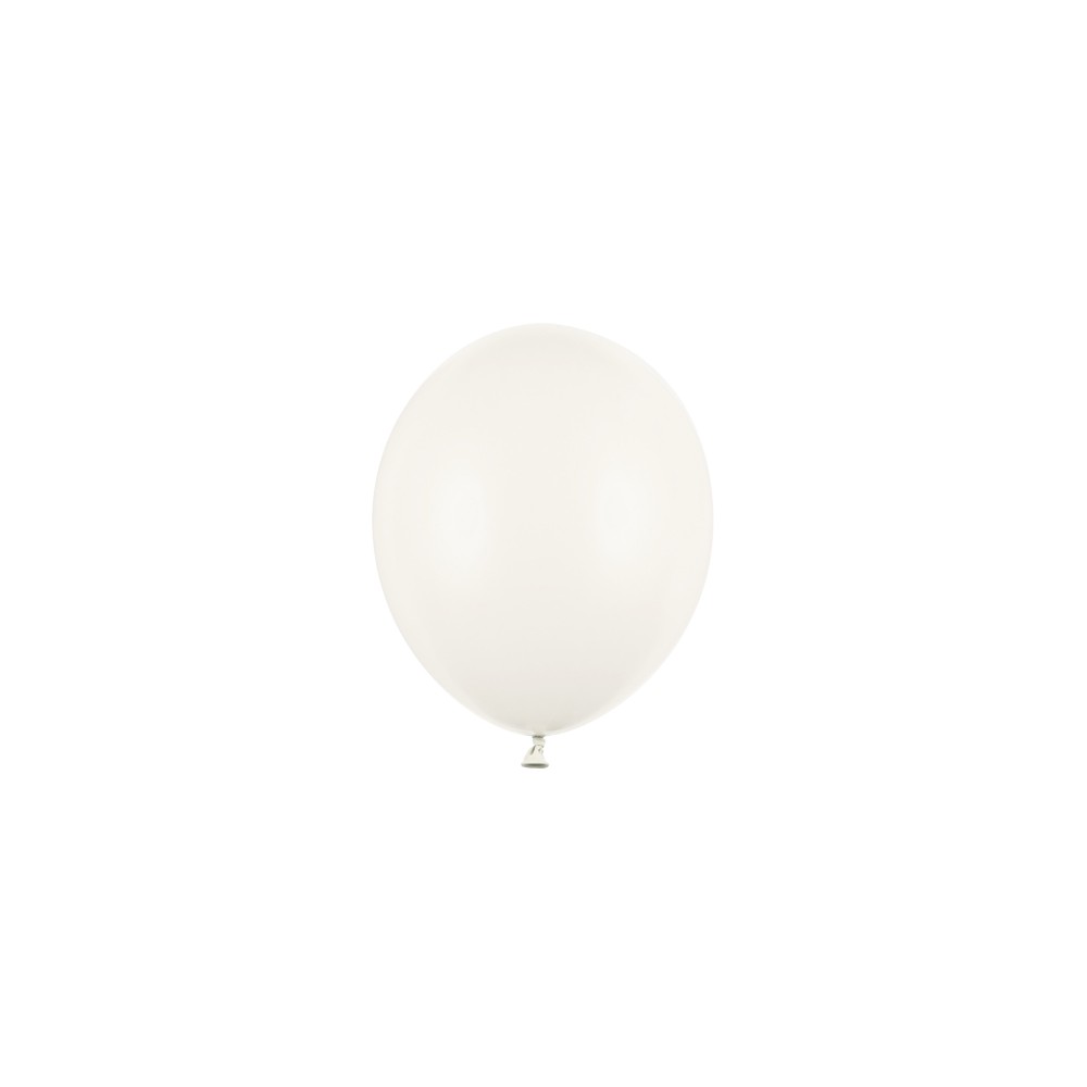 100 Ballons Strong 23 cm - blanc cassé pastel