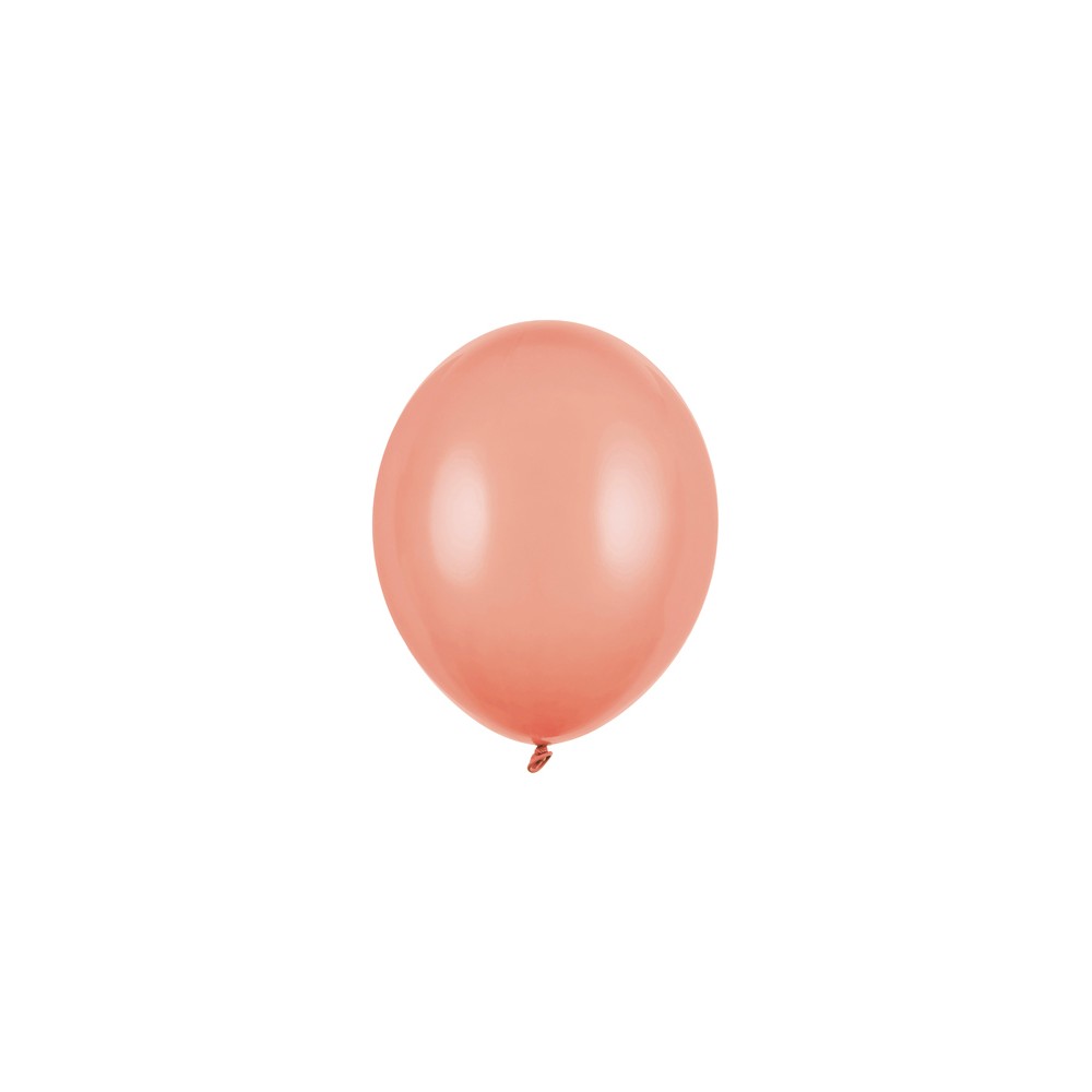 100 Ballons Strong 23 cm - pêche pastel