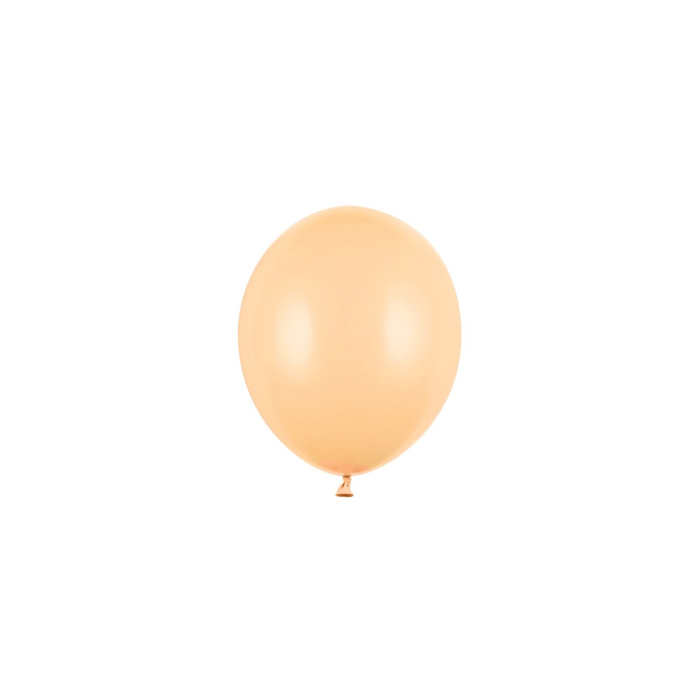 100 ballons en latex – Pêche claire – 23 cm
