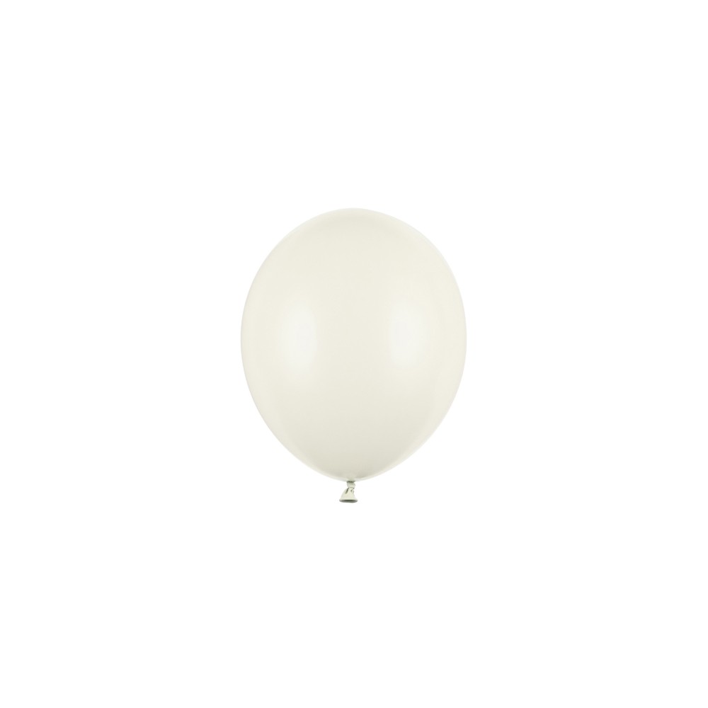 100 ballons en latex – Crème pâle – 23 cm
