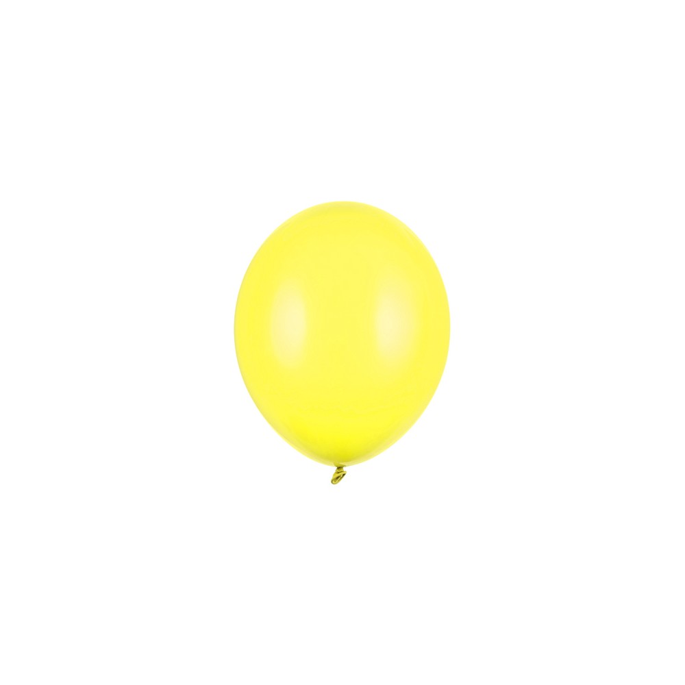 100 ballons en latex – Jaune citron – 23 cm