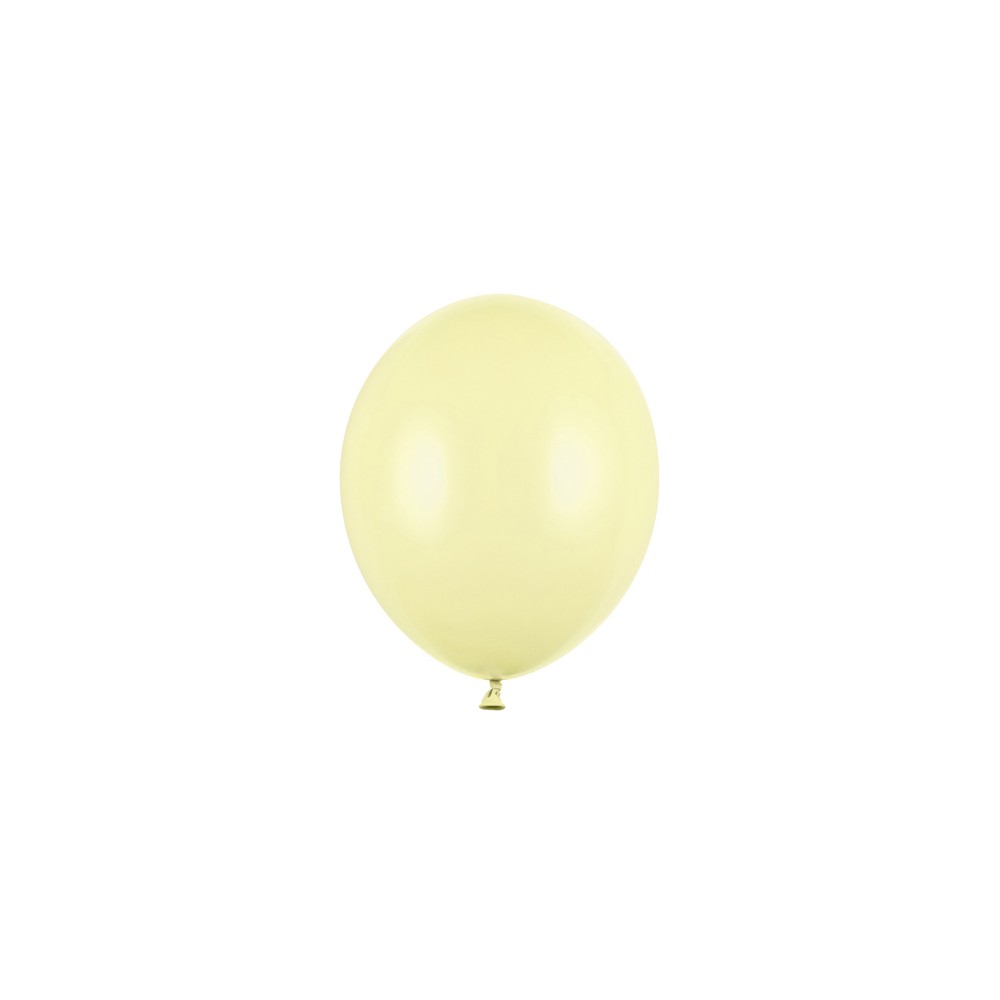100 Ballon Strong 23 cm - Pastel jaune clair