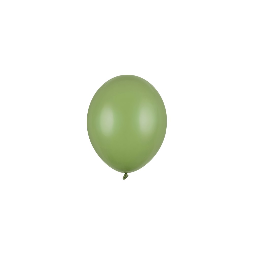 100 ballons en latex – Vert romarin – 23 cm